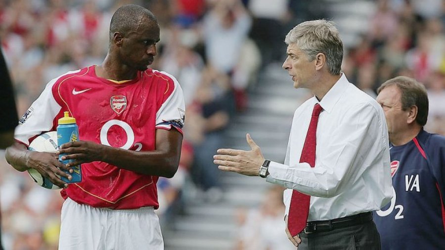 Wenger e mbështet Vieiran që të bëhet trajner i Arsenalit